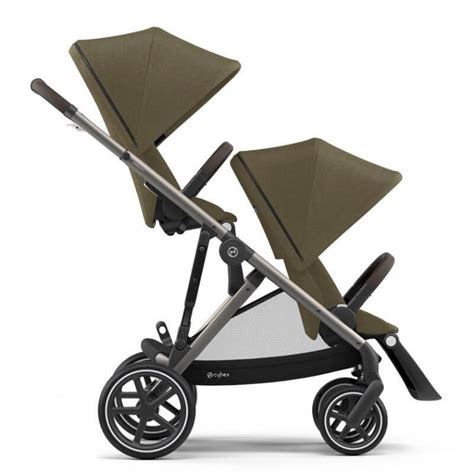 Poussette Gazelle S Bronze Avec Deux Assises Cybex