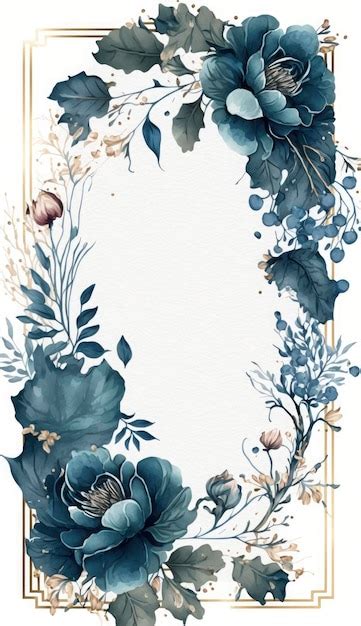 Aquarell Blumenillustration Set Blumenstr U E Rahmen Grenze Blumen Rose