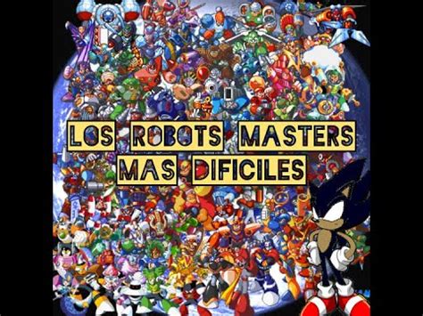 Los Robots Masters Mas Dificiles De Megaman Youtube