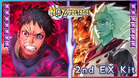 Obito Uchiha Vs Madara Six Paths 2nd Ex Kit Solo Attack Mission