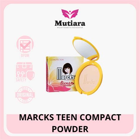 Jual MARCKS TEENS COMPACT POWDER 12 GR Shopee Indonesia