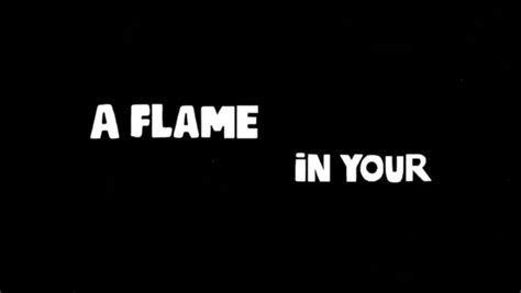 Animated Lyric I Don T Want To Set The World On Fire On Behance