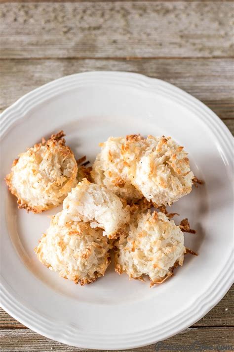 Easy Coconut Macaroons Precious Core