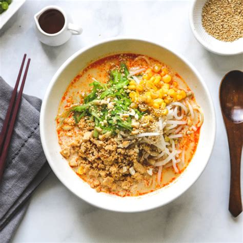 Vegan Sesame Tantanmen Homemade Ramen Okonomi Kitchen