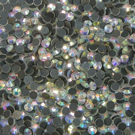 Ss Hot Fix Rhinestones Clear And Clear Ab