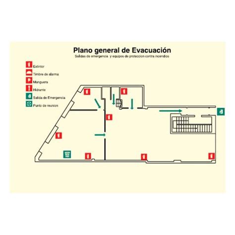 Planos De Evacuación Dedi Placas Y Letreros Grabados