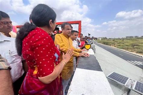 Union Minister Nitin Gadkari Inaugurated Two National Highway Projects