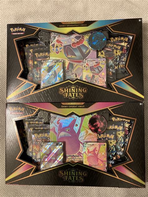 Pokemon Tcg Shining Fates Premium Collection Box Set Of Crobat