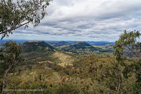 View From Picnic Point Toowoomba View Of The Table Top Mou Flickr