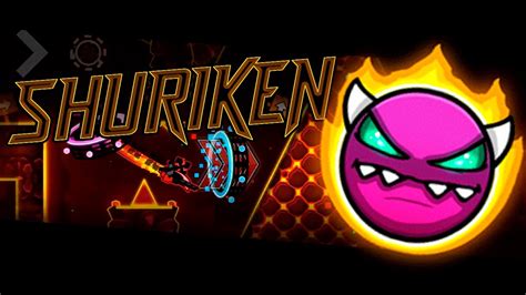 Shuriken Medium Demon By Danolex Last Coin Geometry Dash Youtube