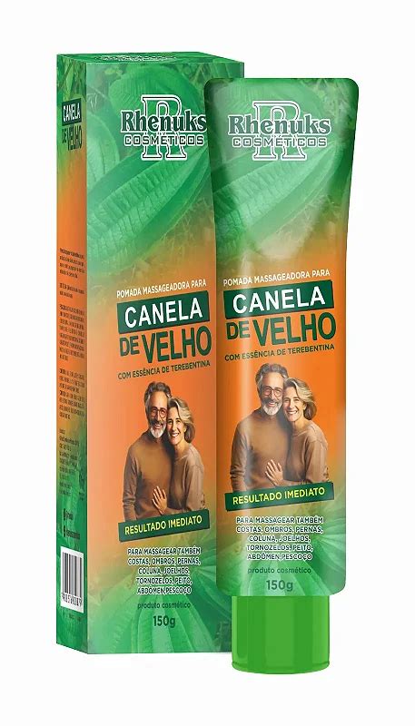 GEL CANELA DE VELHO RHENUKS 150GR Distribuidora Dos Cosmeticos Tudo