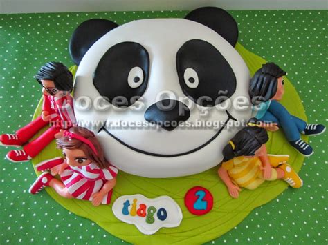 Doces Op Es Panda E Os Caricas Para O Anivers Rio Do Tiago