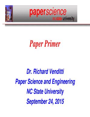 Fillable Online Www4 Ncsu Paper Primer Fax Email Print PdfFiller