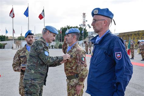 Militarynewsfromitaly Libano Medal Parade Militari Italiani Decorati