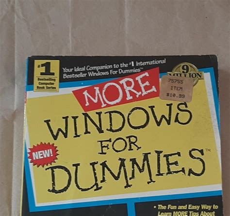 More Windows For Dummies By Andy Rathbone Collectible Computer