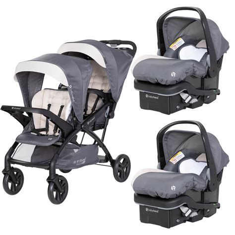 Best Twin Strollers with Two Car Seats for Family Road Trips - Ran When
