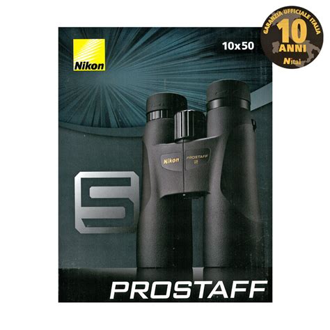 Nikon Binocolo PROSTAFF 5 10X50 Waterproof Garanzia Nital Italia 10