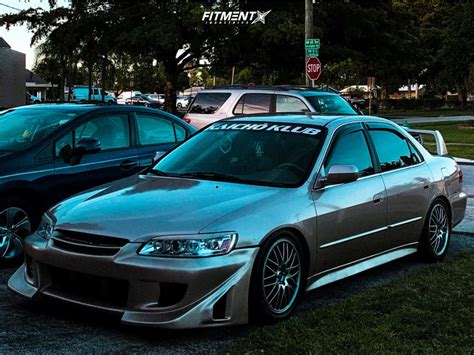 2000 Honda Accord Lx With 17x7 Enkei Ekm3 And Achilles 225x45 On Coilovers 1773329 Fitment