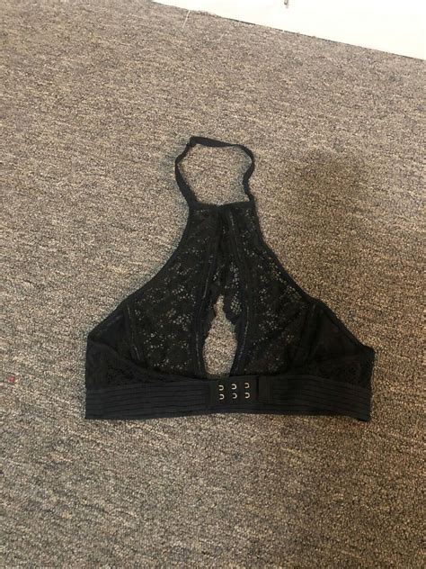 Victorias Secret Black Very Sexy Lace Bralette Size … Gem