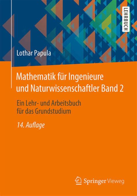 Mathematik für Ingenieure und Naturwissenschaftler Band 2 von Lothar