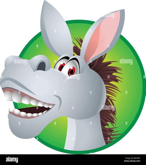 Funny donkey cartoon Stock Vector Image & Art - Alamy