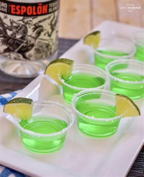 Tequila Lime Jello Shots Recipe Nicki Cervantes