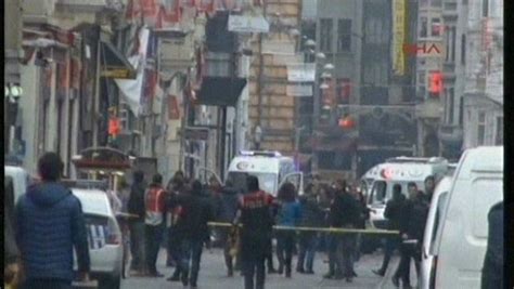 SON DAKİKA Taksim İstiklal de patlama Son Dakika Taksim haberleri