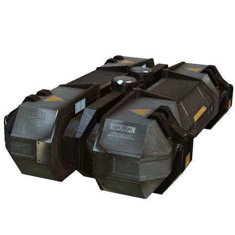 Sci Fi Storage Crate