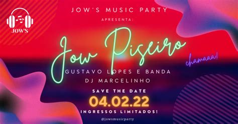 Festa Jow Piseiro Em Belo Horizonte Sympla