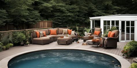 13 Small Pool Deck Ideas - DIYCozy: Nails, Decor, DIY, Gardening, Holidays