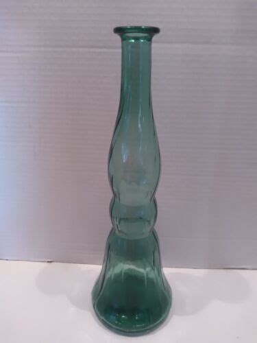 Vintage Empoli Rossini Green Mcm Tall Decanter Genie Bottle Tall Ebay