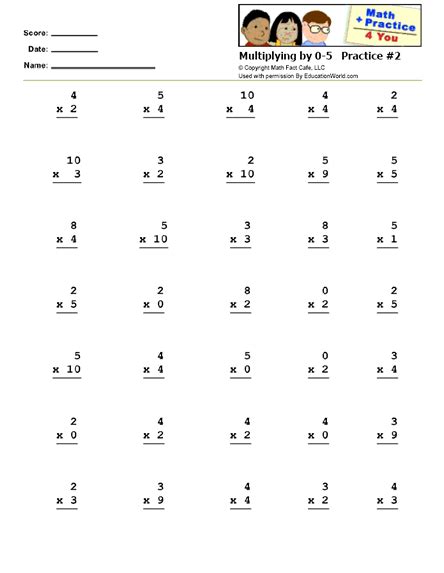 Multiplication Math Warm Up By Called 2 Be A Teacher Tpt Multiplication Morning Warm Up