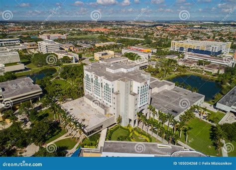 Aerial Image of Florida International UNiversity Campus Building ...