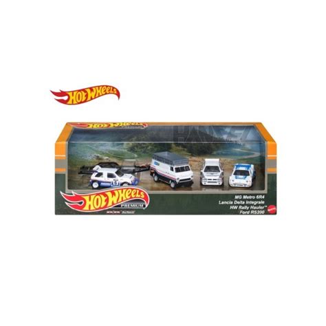 Jual Terbaru Hot Wheels SET DIORAMA RALLY CAR Ford Lancia Hauler Metro Shopee Indonesia