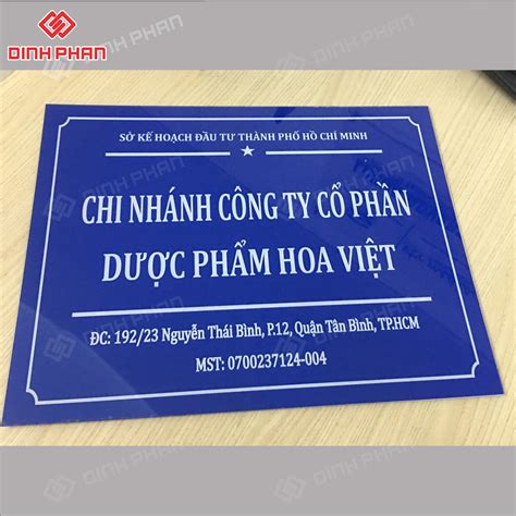 Top 50 mẫu biển hiệu chi nhánh công ty đẹp và sáng tạo nhất