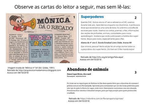 Exemplo De Cartas Do Leitor - 9