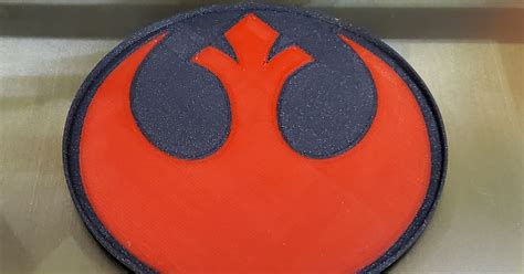 Rebel Insignia Star Wars Coaster (Stackable) by Michael | Download free ...