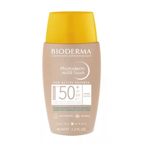 Bioderma Photoderm Nude Touch Spf50 Tono Dorado 40ml Cosmética