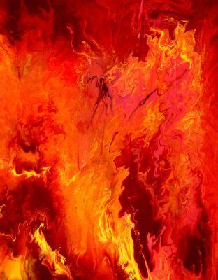 Abstract Fire Painting - Painting Photos