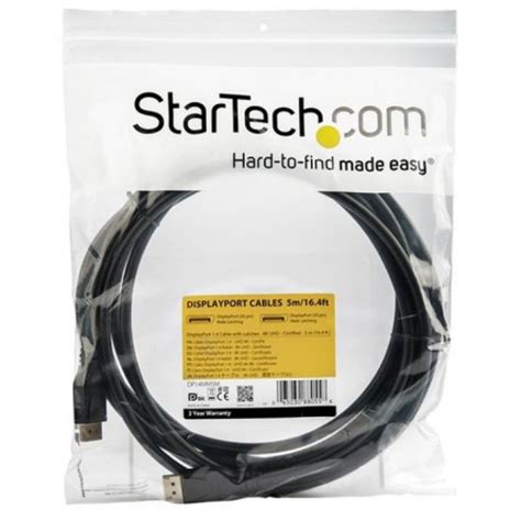 StarTech It Cavo Video DisplayPort 1 4 Certificato Vesa Da 5m 8K 60Hz