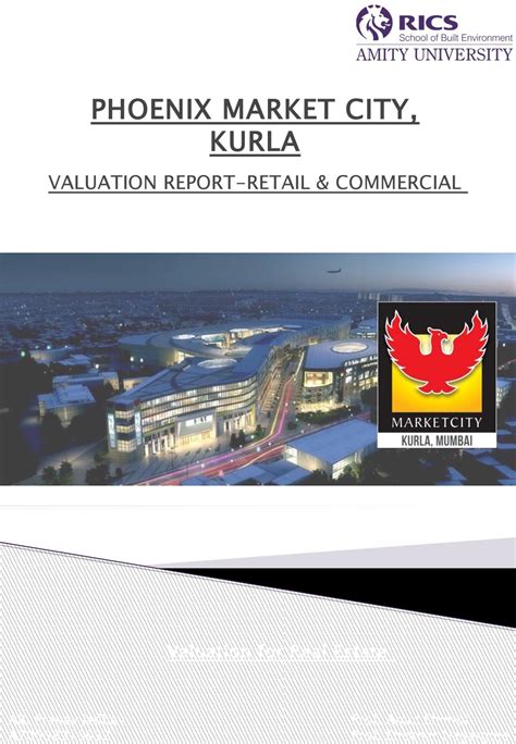 VALUATION REPORT- PHOENIX MARKET CITY, KURLA by Pranav Jadhav - Issuu