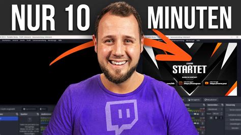 In 10 Minuten Den Ersten TWITCH STREAM Starten YouTube