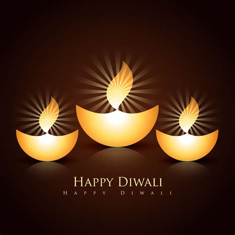 Diwali Diya 221482 Vector Art At Vecteezy