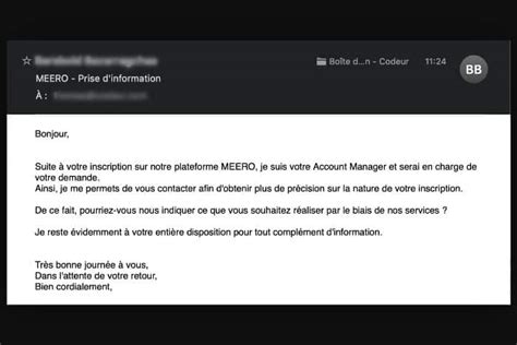 Comment R Diger Un Mail De Demande D Information Fr