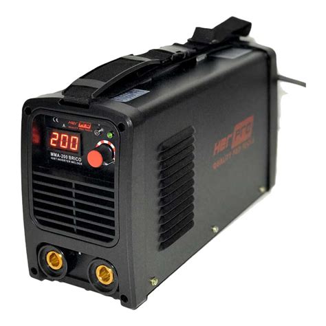 EQUIPO SOLDADOR INVERTER HER PRO 200 AMPERIOS 60