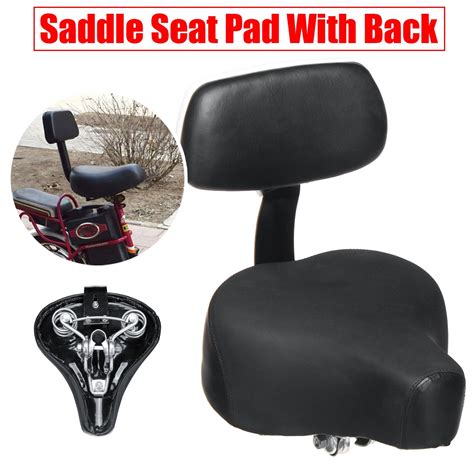 Outdoor Universal Comfort Gel Tricycle Bike Saddle Seat With Back Rest