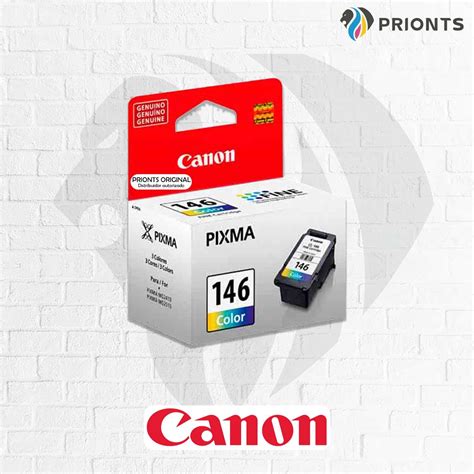 Cartucho Tinta CANON CL146XL Original Imp Pixma 2410 2510 Tricolor