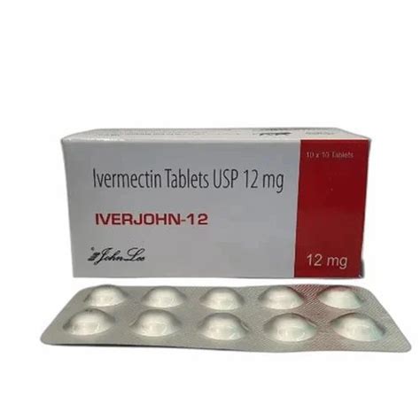 Ivejohn Iverjohn Ivermectin Mg Tablets At Rs Strip Of