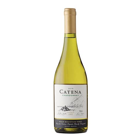 Vinho Argentino Branco CATENA Chardonnay Garrafa 750ML Pão de Açúcar