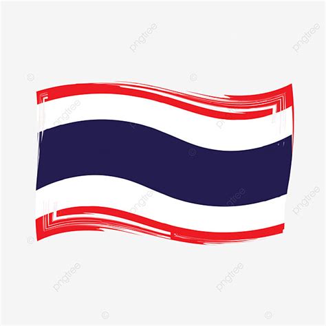 Thailand Flag Clipart Transparent Png Hd Thailand Flag Brush Isolated